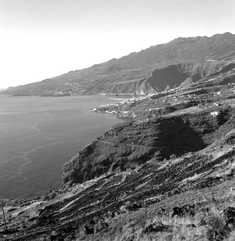 Panorámica de Santa Cruz de La Palma y Las Breñas
